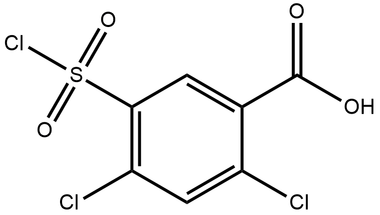2,4-Dichloro-5-Chlorosulfonyl-Benzoic Acid