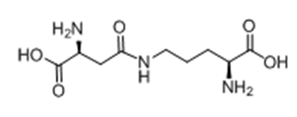 (beta-aspartic acid)-(delta-ornithine)