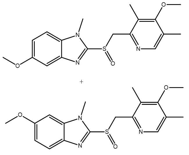 N-Methyl Omeprazole (Mixture of Isomers)