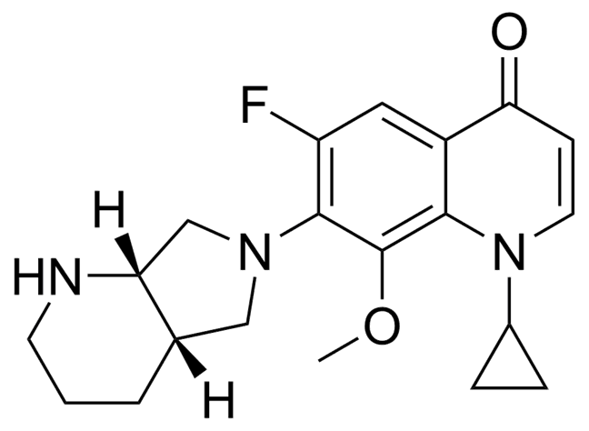 Moxifloxacin Decarboxy Analog